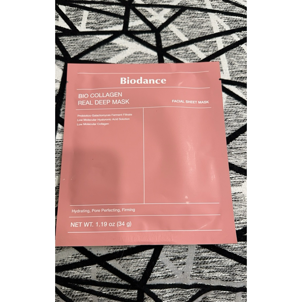 แผ่นมาส์กคอลลาเจน [BIODANCE] Bio-Collagen Real Deep Mask Sheet (34g)