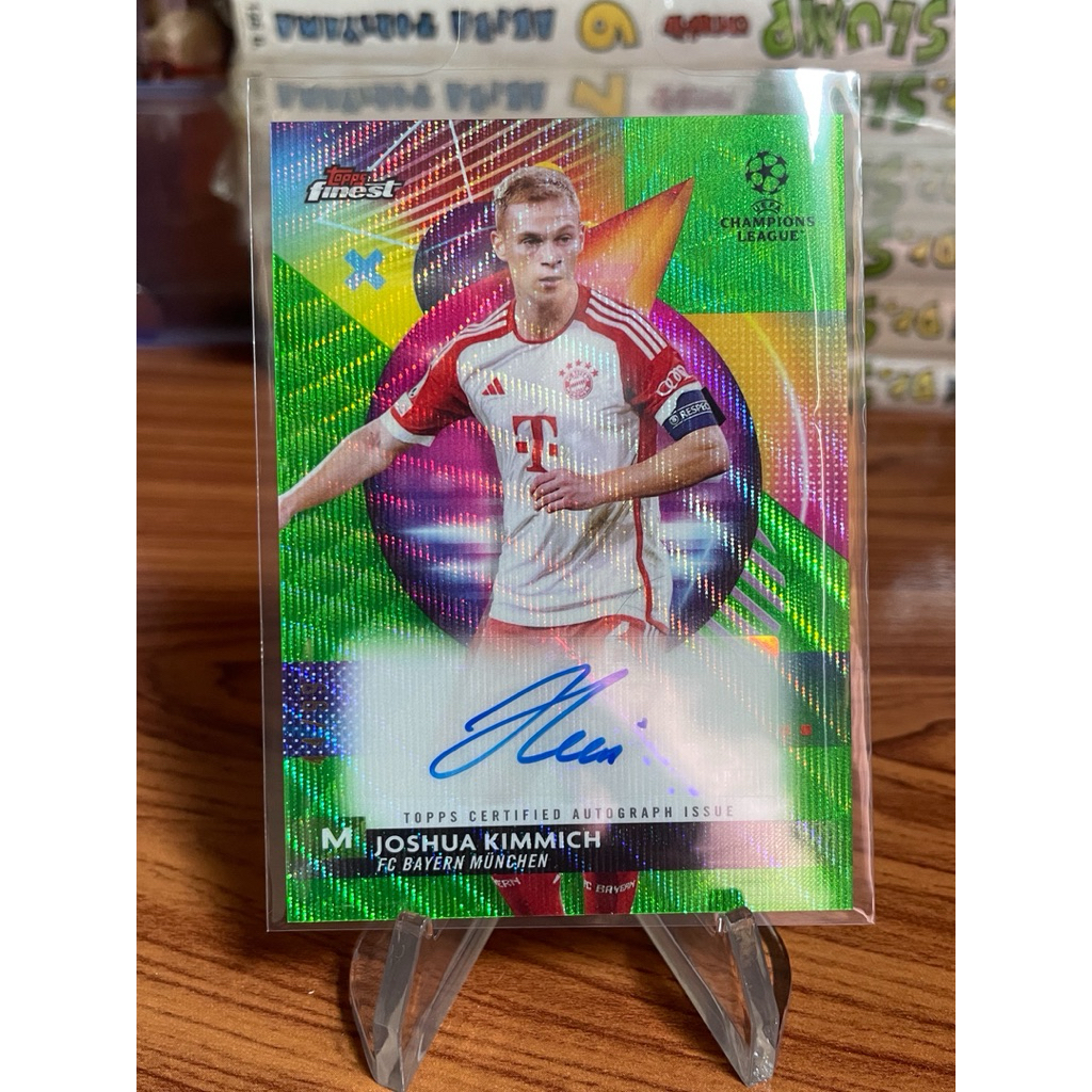Bayern Munchen การ์ดโจชัวร์ คิมมิช.(Joshua Kimmich.) Limited 99 ใบ พร้อมนัมเบอร์