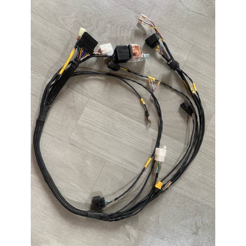 ชุดสายไฟเวฟ125S-Rแปลงหัวฉีด[ย่อ]-ไฟหน้า-ระบบชาร์จไฟ~รีเรย์ปั๊มติ๊ก