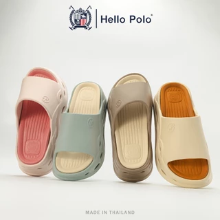 Hello Polo รองเท้าแตะเพื่อสุขภาพ พื้นถอดได้ สามารถซัพพอร์ตอุ้งเท้า ดีไซน์สวยระบายอากาศดี รุ่น HP8066