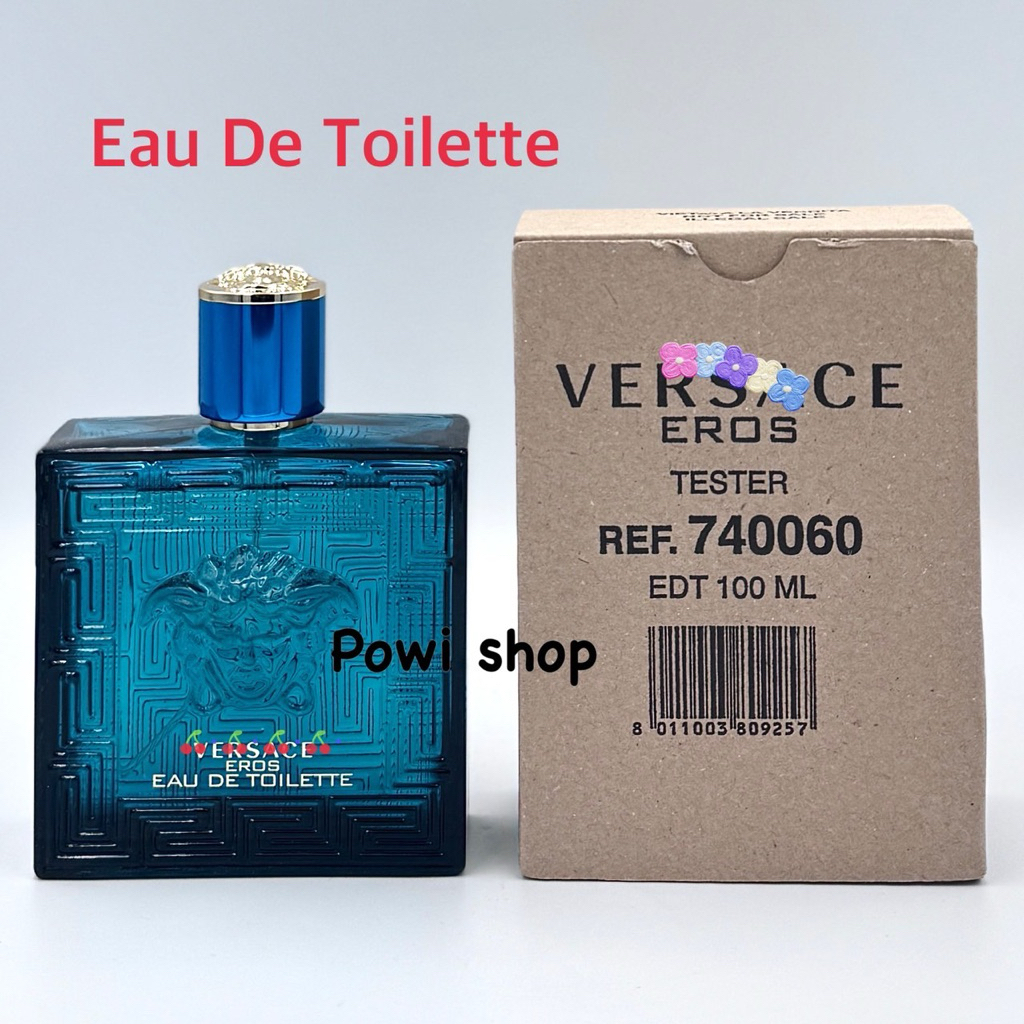 น้ำหอมของแท้ Versace eros pour homme edt 100ml กล่องเทสเตอร์