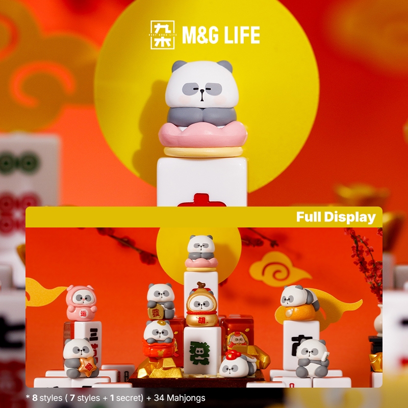 M&G Life x LULU Lucky Fortune Piggy Series Blind Box Desktop Ornaments Toys（1 pcs）