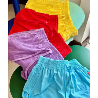 🩵💖(SS-5XL)กางเกงขาสั้นผู้หญิง สีล้วน มีครบทุกไซส์(ผ้าCotton)💙💜