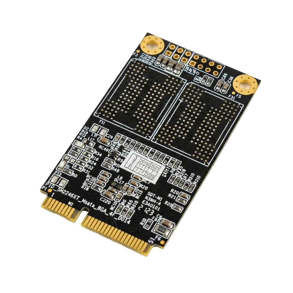 SSD mSATA 120GB มือสอง สภาพดี Health 90-95% ถอดจากบอร์ดขุด ประกัน 90 วัน