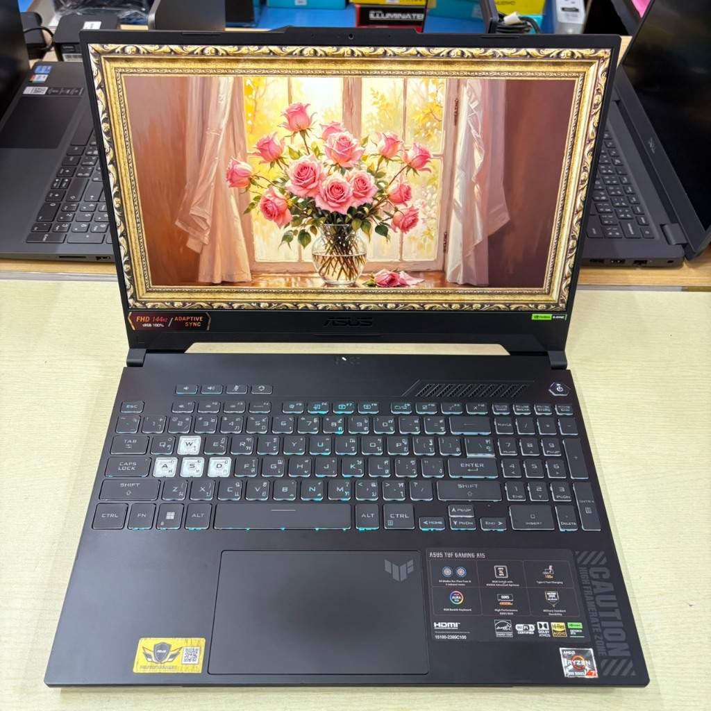 ASUS  TUF  GAMING  A15  FA507NU - LP031W  สภาพเครื่อง  90%