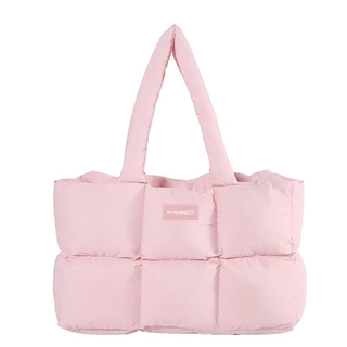 กระเป๋าผ้านุ่มนิ่ม M/\C branded puffer tote bag 25x19x14 CM