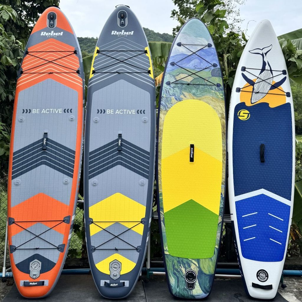 ซัฟบอร์ด Sup board Stand Up Paddle Board SUP Inflatable Paddle Boards Non-Slip Deck Pad Inflatable K