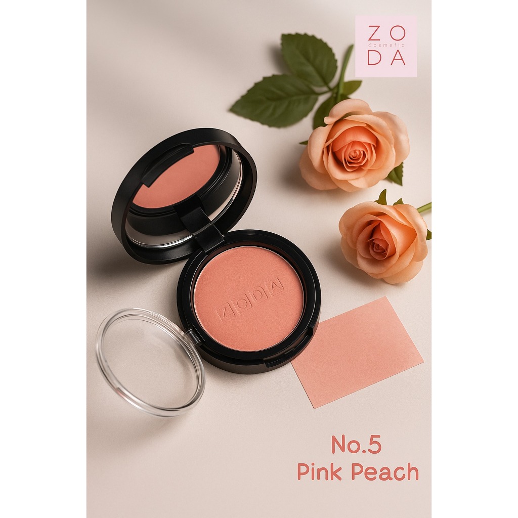 ปัดแก้มฝุ่น ZODA Face Color Blusher โซดา เฟซ คัลเลอร์ บลัชเชอร์ (ไม่มีพัฟ)