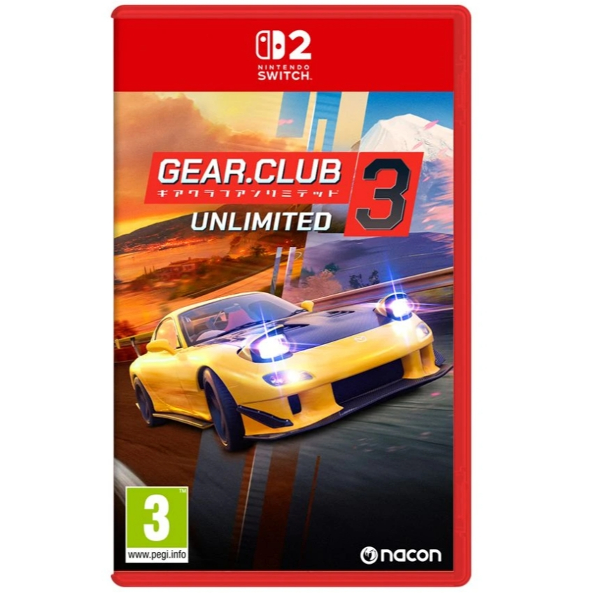 Nintendo SWITCH2 GEAR CLUB UNLIMITED 3 (GAME KEYCARD)(ENG)(EU)