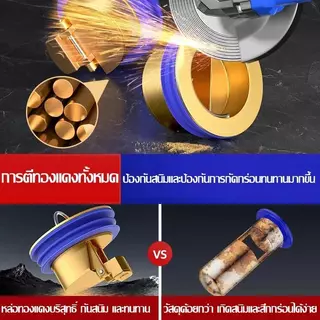 【วัสดุทองเหลือง】จุกปิดท่ระบายน้ํา วาล์วทางเดียว ป้องกันแมลง ป้องกันกลิ่น อุปกรณ์เสริม สําหรับห้องน้ํา ห้องครัว