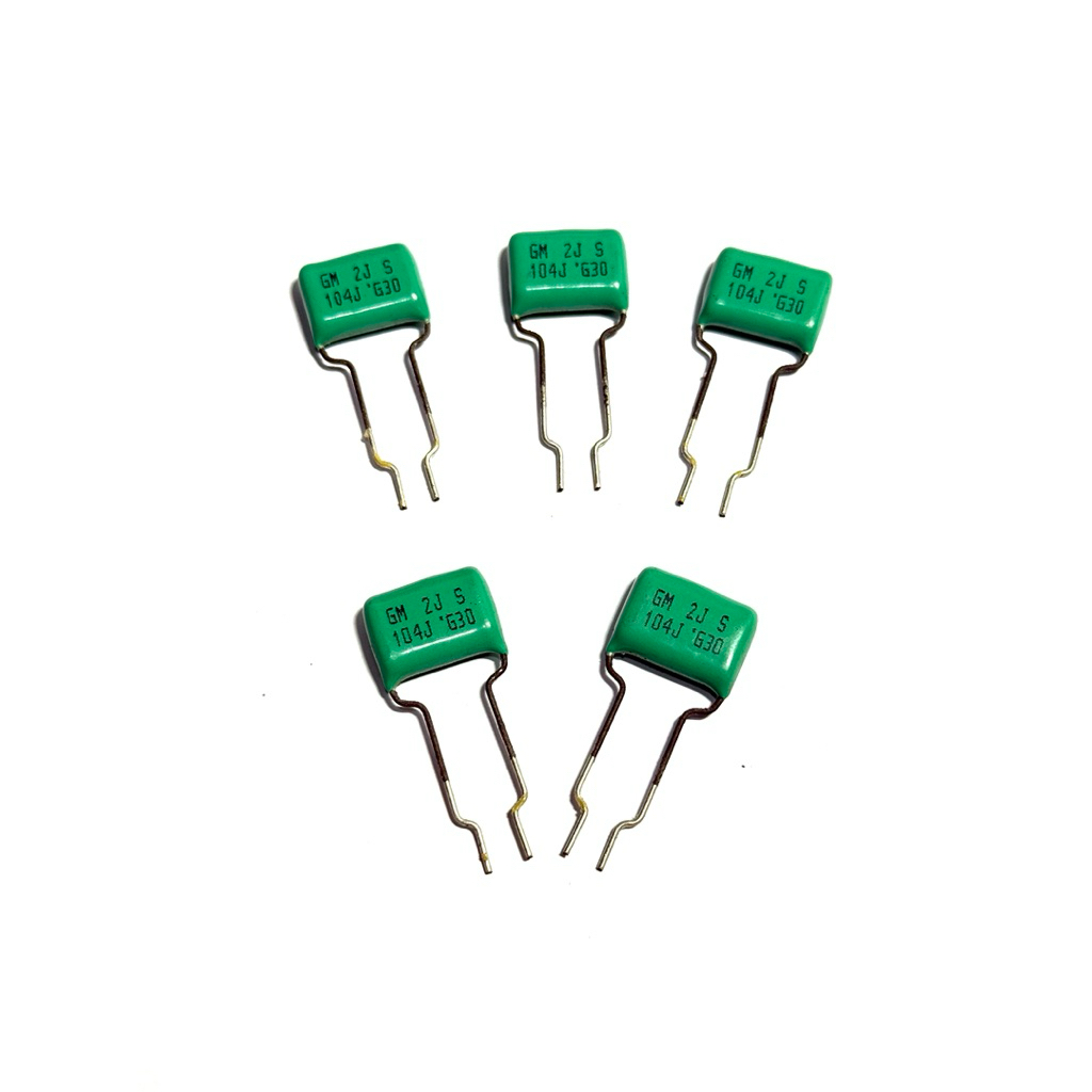 Capacitor ตัวเก็บประจุฟิล์ม 630V 0.1UF/104/100NF จำนวน1ชิ้น