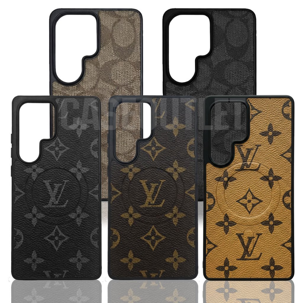 เคส Samsung S25 S26 Ultra S24 S23 S25ultra S26Ultra 2026 หนัง แหวน แม่เหล็กแมกเซฟ กำมะหยี่ แฟชั่น หรู แบรนเนม