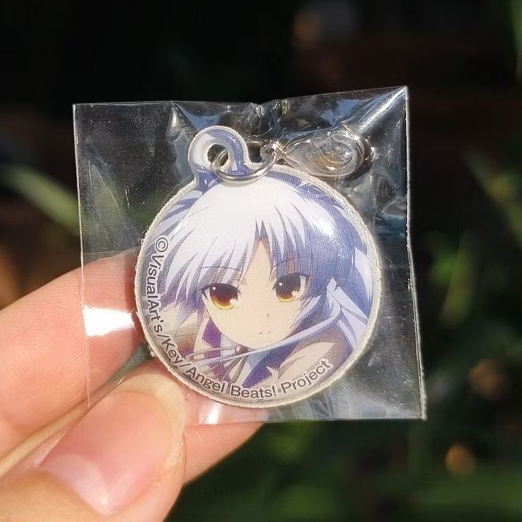[พร้อมส่ง]Angel Beats! Kanade Tachibana keychain strap พวงยางสเตรป