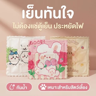Thai.Th แผ่นเจลเย็น 36x36 CM แผ่นเย็นเจลเย็นลดความร้อน / แผ่นเจลเย็น / ที่นอนเย็น / ที่นอนสุนัข แมว กระต่าย 36X36