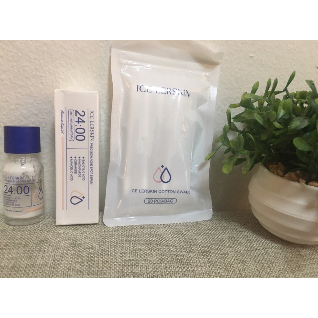 ICELERSKIN เซรั่มแต้มสิว 24 ชม Acne Serum 10ml ลดสิวอักเสบ ลดรอยสิว ลดการเกิดสิวซ้ำ