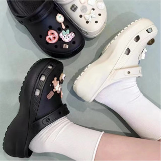 🏄‍♂️ของแท้ 100%🏄‍♀️cs Classic Crush Clog 207521-2Y2 รองเท้าล…