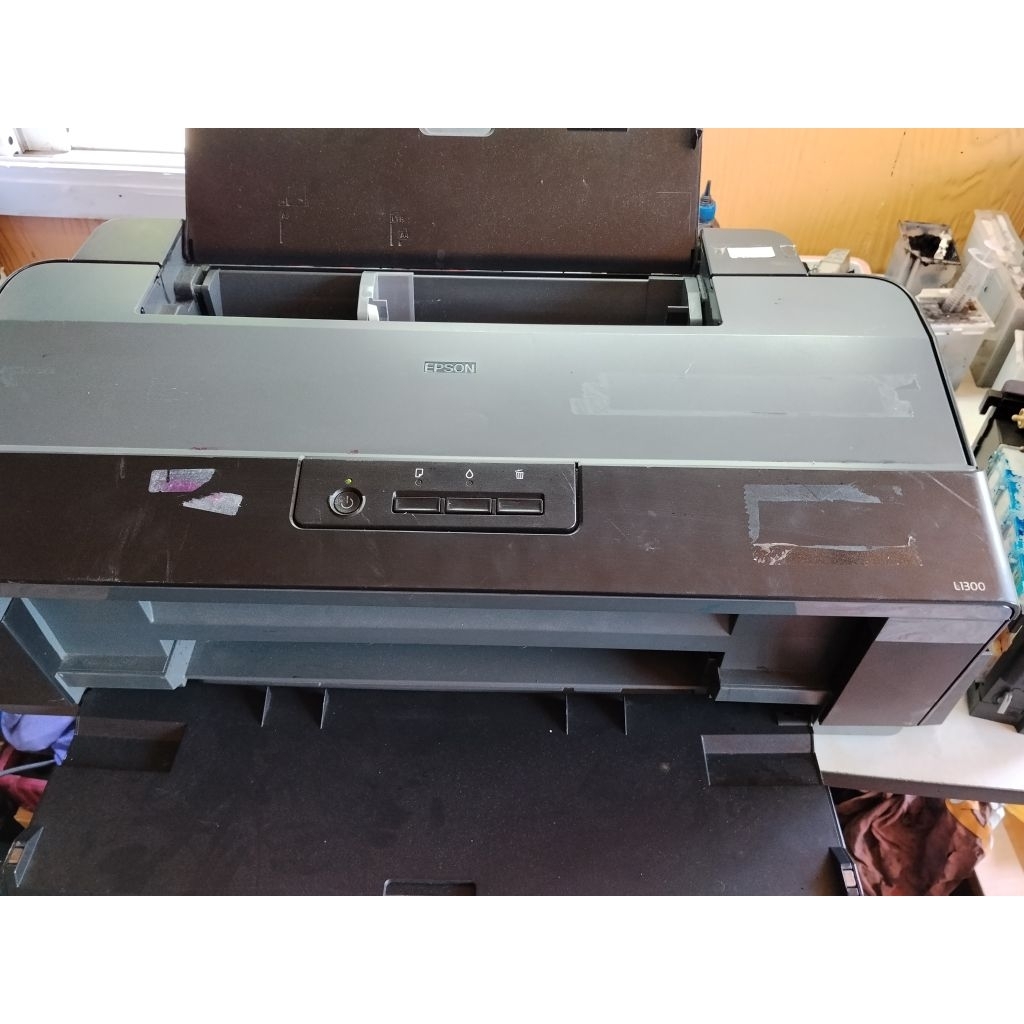 แยกอะไหล่ epson L1300 มือสอง ใช้งานได้ทุกชิ้น ไม่มีแตกหรือหัก