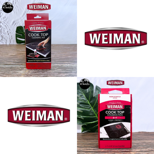 [Weiman] Cook Top Cleaning Kit ชุดทำความสะอาดท็อปครัว ชุดทำความสะอาดหน้าเตา