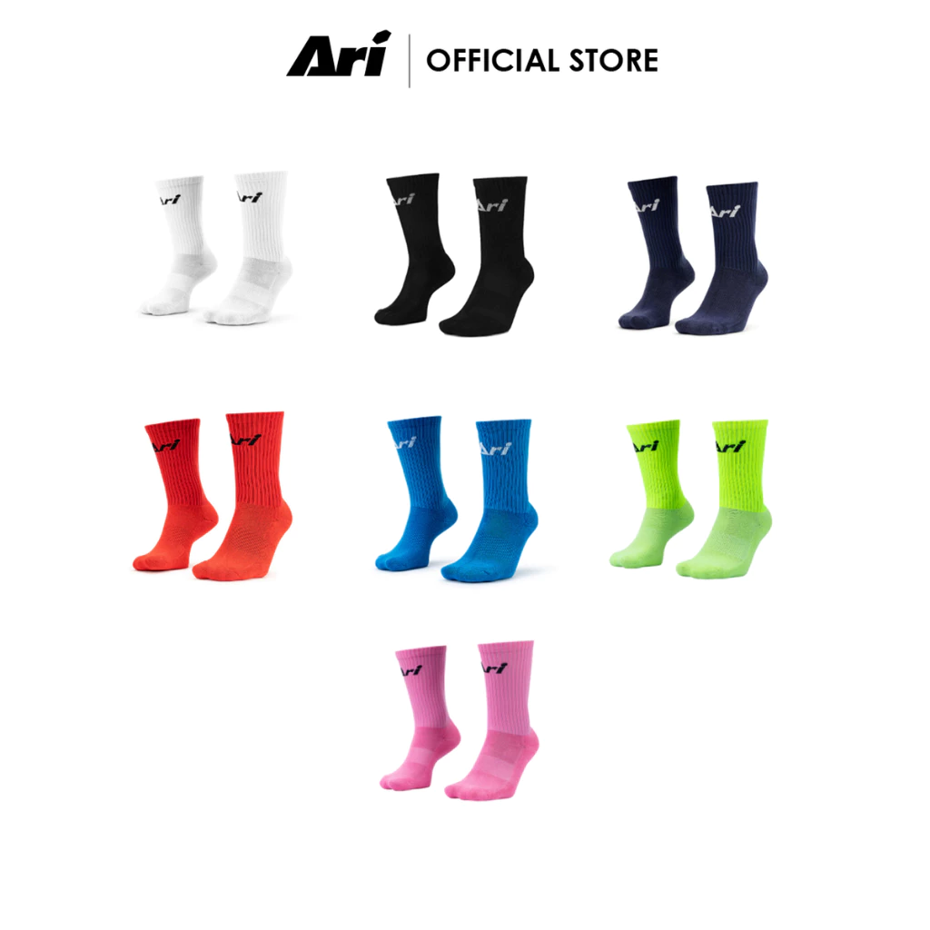 ARI CREW SOCKS - ถุงเท้าครึ่งแข้ง อาริ