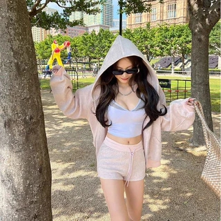 พร้อมส่งในไทย** เสื้อสายเดี่ยวซับลูกไม้ด้านบน มีฟองน้ำ สายปรับขนาดได้ ผ้าร่องยืด Y311