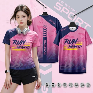 เสื้อคอกลมกีฬาเสื้อวิ่งใส่สะบาย-ใส่ออกกำลังกาย-ใส่วิ่งมีให้เลือก-8-สี