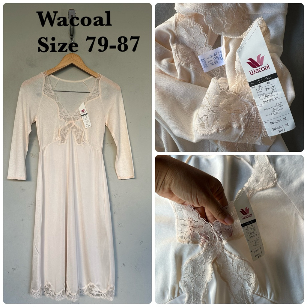 Wacoal ชุดนอนป้ายห้อยของแท้