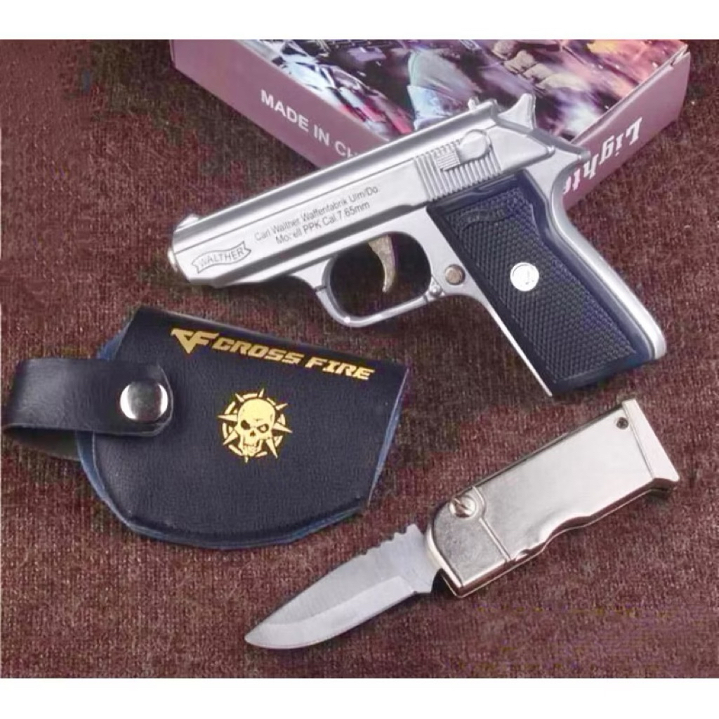 ที่จุดไฟ PT รุ่น Walther *ไม่ใส่วัตถุไวไฟในตัวสินค้า* พร้อมส่ง ราคาถูก