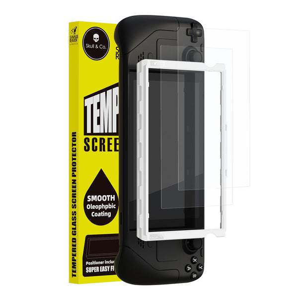 Skull & Co. Tempered Glass Screen Protector for Steam Deck LCD&OLED (2 Pack)