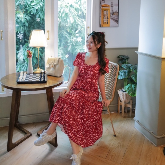 MyWay Brand : Women Dress * ไม่ต้องเผื่อไซด์นะคะ ชุดเดรส สีเขียว สีแดง เดรสยาว คริสต์มาส