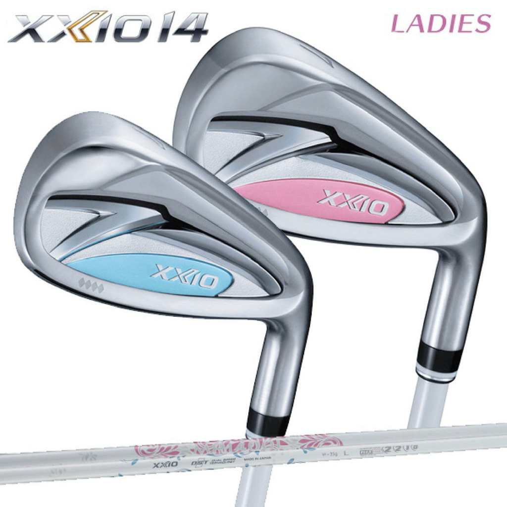 ( พร้อมส่ง ) ชุดเหล็กผู้หญิง NEW XXIO 14 Blue & White (MP1400L) Ladies Irons