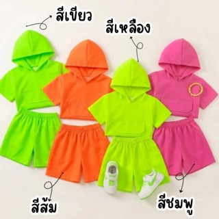 พร้อมส่ง24h ในไทย ฮู้ดเด็ก ผ้าร่ม