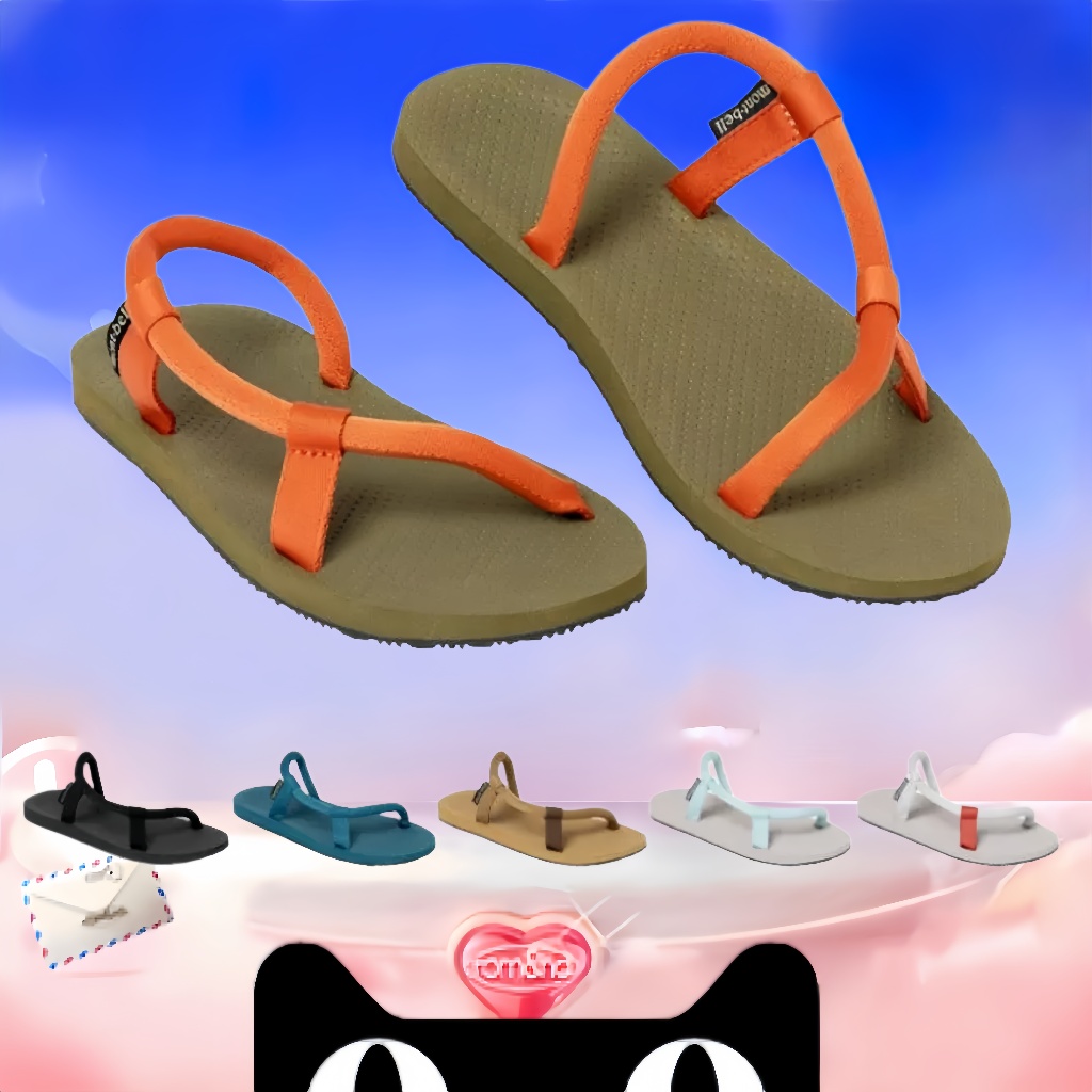 Montbell 2024 รองเท้าแตะแบบสวม รุ่น  Sock-On Sandals รองเท้าแตะ รองเท้า【เป็นของแท้ 100%】