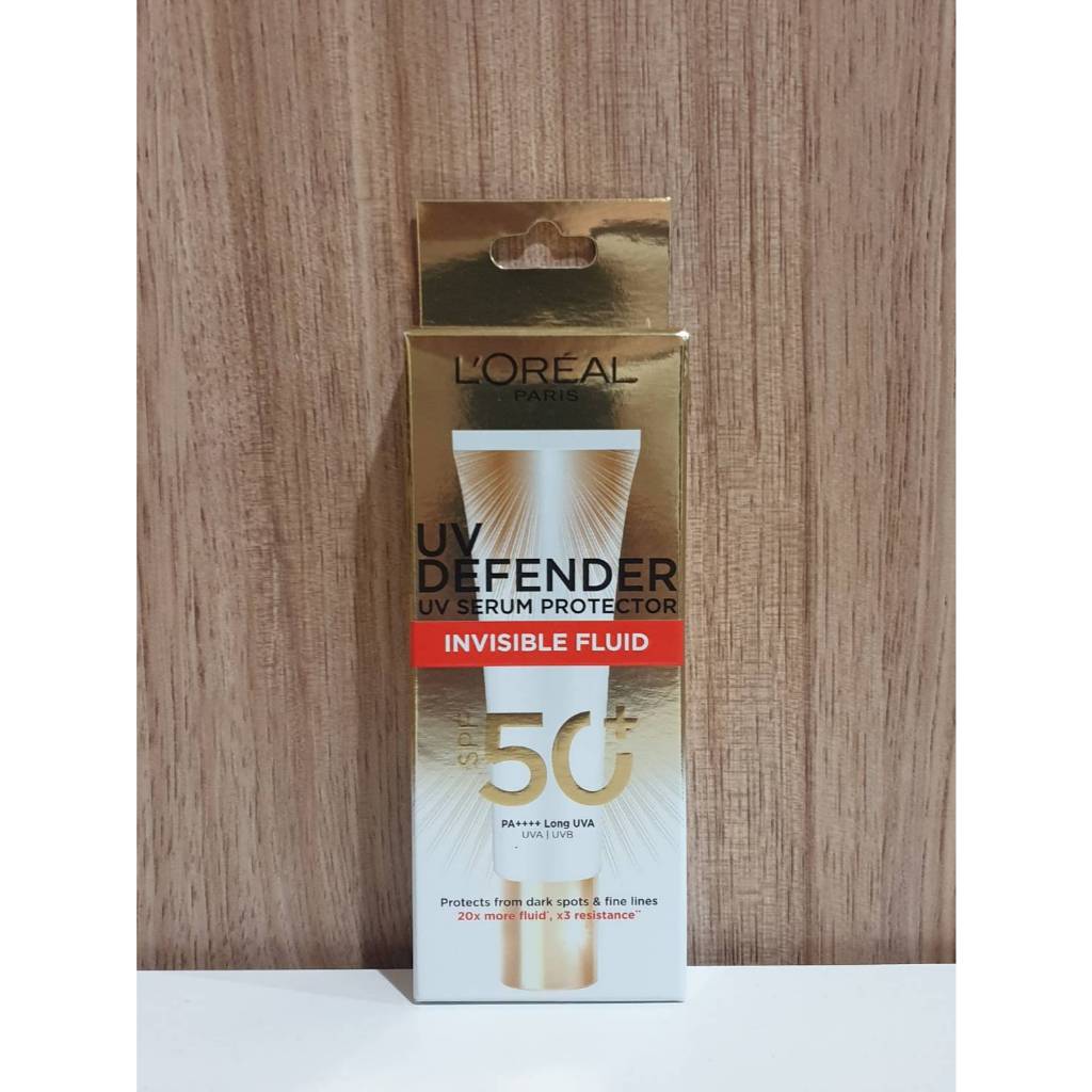 LOREAL Paris UV Defender Invisible Fluid SPF50+ PA++++ Long UVA++ 30ml
