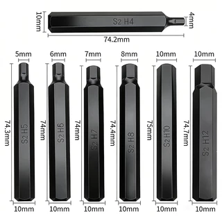 ชุดประแจ หกเหลี่ยม หัวดาว ชุดบล็อก บล็อกH บล็อกT 15PCS