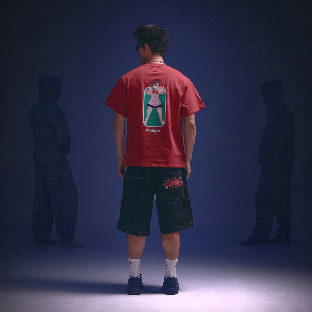 HOMEBOY เสื้อOVERSIZE  HB.MOMO.AYASE   คอตตอน100% ใส่ได้ทุกวัน ราคา ถูกที่สุด ดีลบีเคเค แกลเลอรีภาพที่ 7