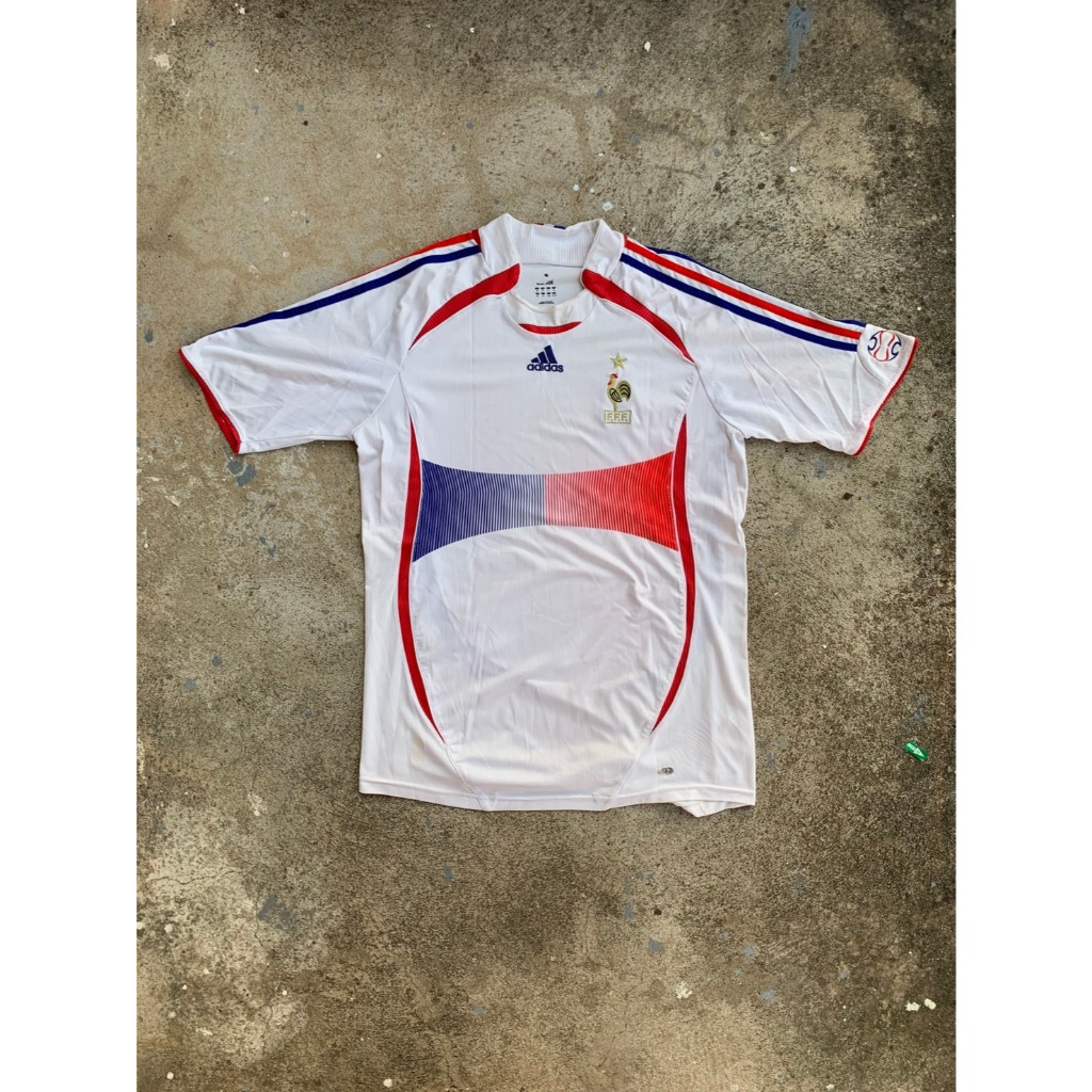 เสื้อกีฬาทีมชาติฝรั่งเศษวินเทจ France Jerseys 2006 [ADF-9]