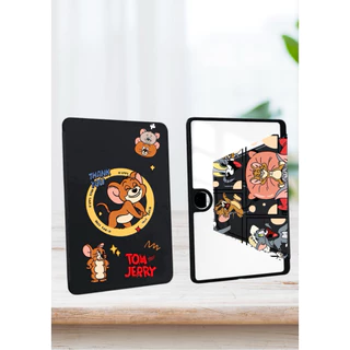 เคสหมุน360เคสแท็บเล็ตซัมซุง สกรีนลายการ์ตูนมีช่องปากกาA9/A8/A7/S11/S6/S7/S9/S10+/S10FE+/A11