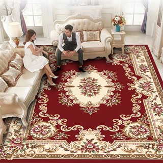 พรมปูพื้น 3D สไตล์เรโทร ขนาดใหญ่ 2x3 เมตร พรมห้องนั่งเล่น พร…