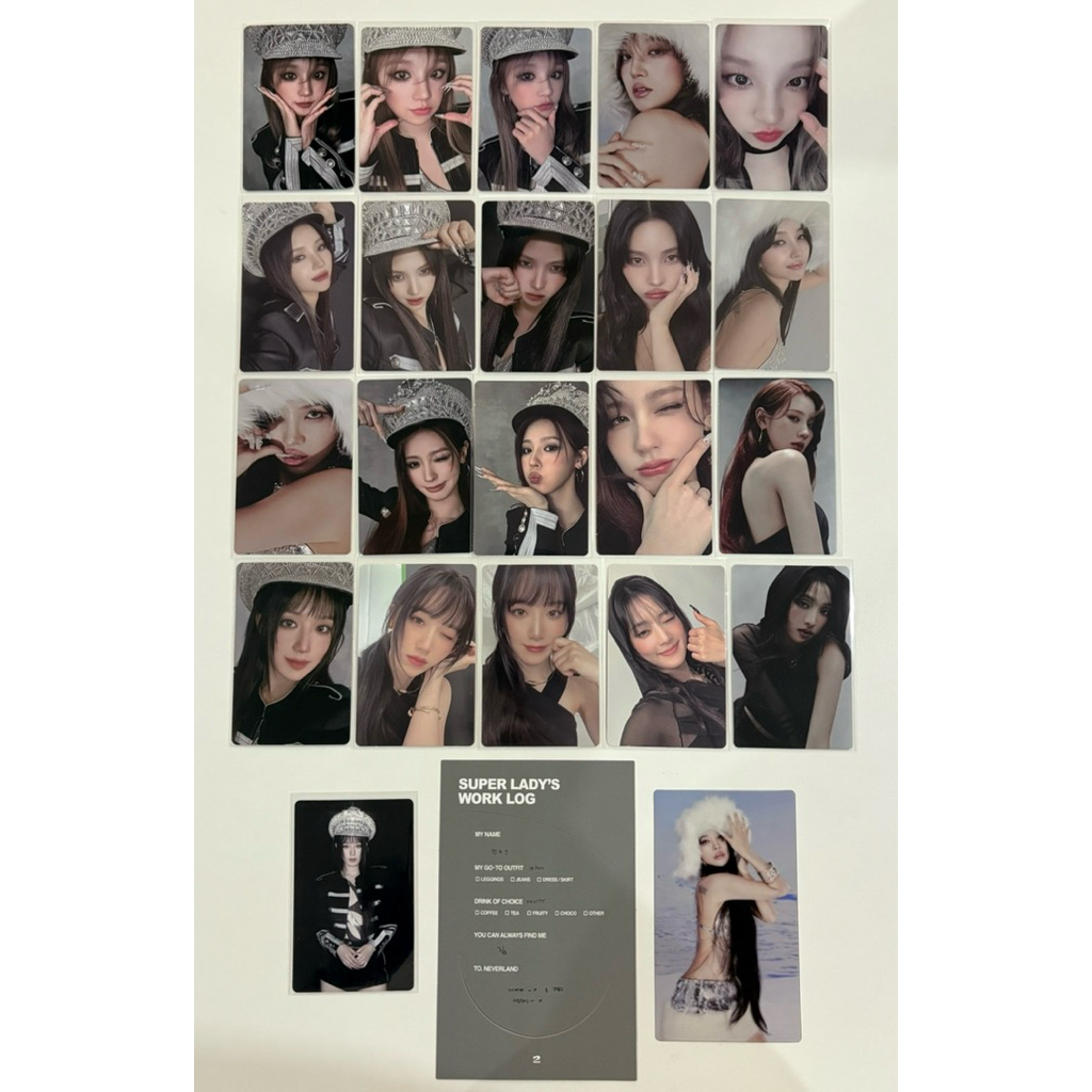 (G)I-dle 2nd Full Album Official Photocards