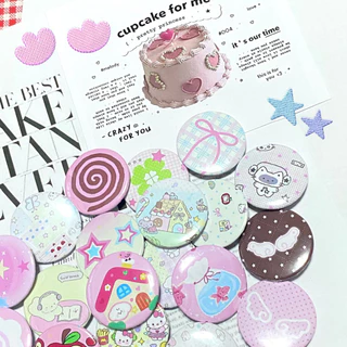เข็มกลัด 10ชิ้น(3.2cm)คละลาย🍀พร้อมส่ง🍀