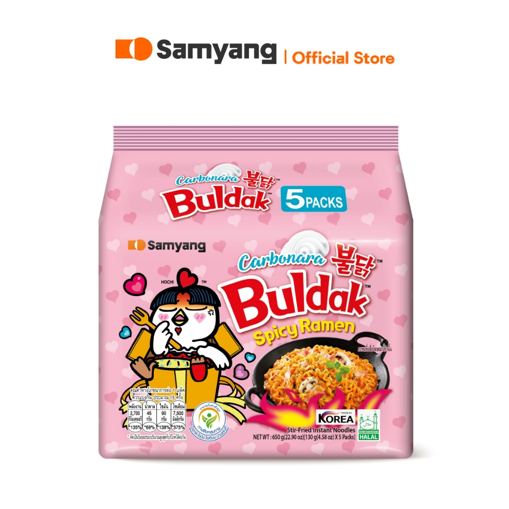 รีวิวซัมยัง บูลดัก คาโบนาร่า: เมนูเผ็ดครีมมี่ที่สายราเมงต้องตำ! 🍜🔥