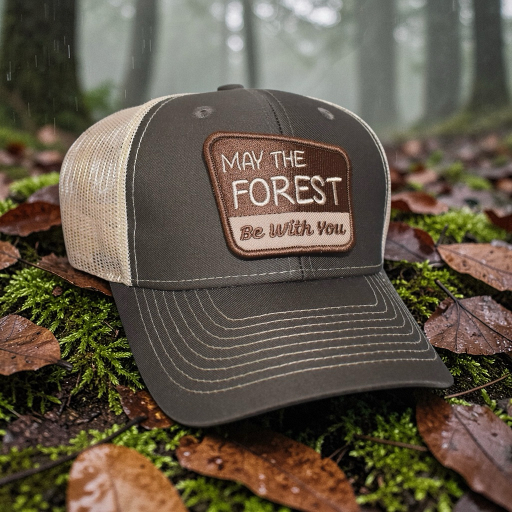 Buffalo Johnson , Trucker Hat , May The forest Be With You 🌲