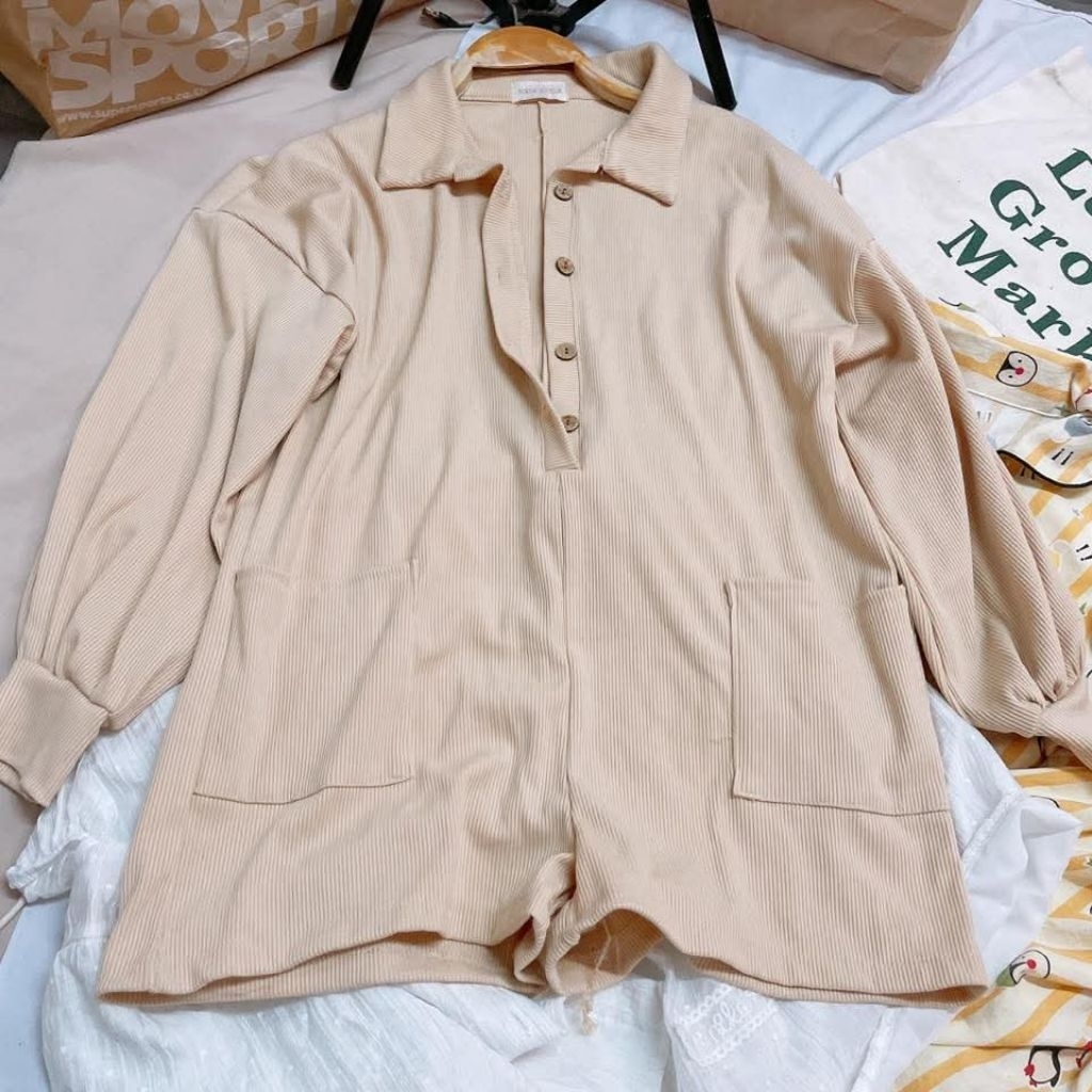 จั้มสูทแขนยาวขาสั้น ป้าย sista style