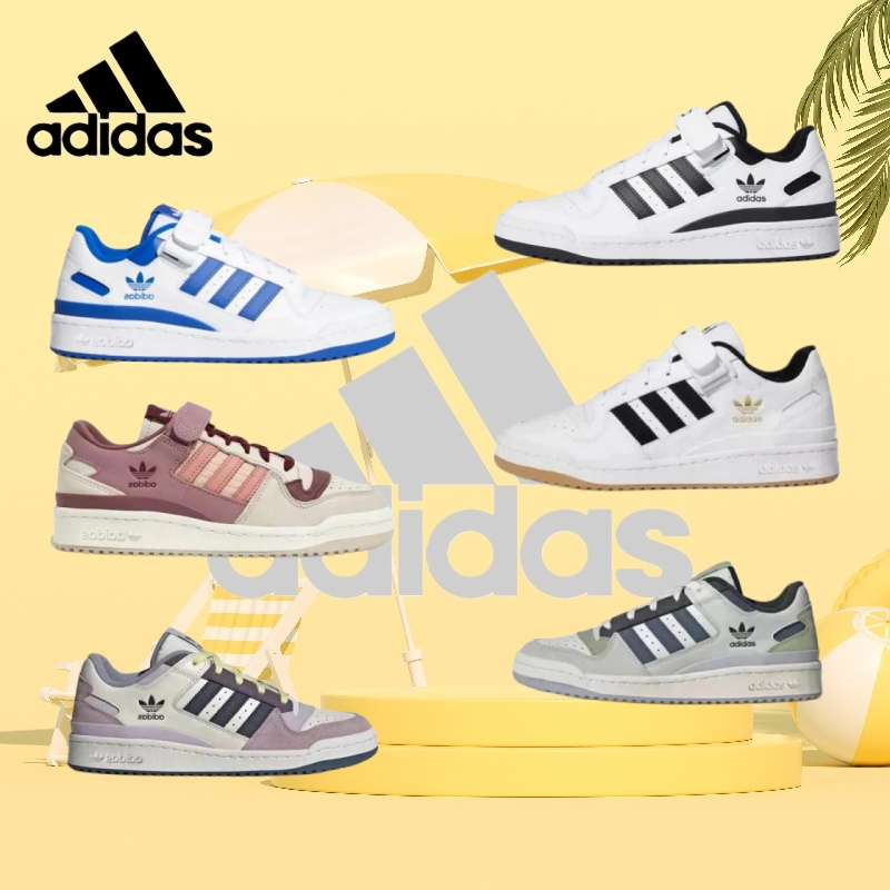 🍒ของแท้ 100%🍒 Adidas Originals Forum 84 Low รองเท้ากีฬาใหม่ รองเท้าวิ่ง 6 สี