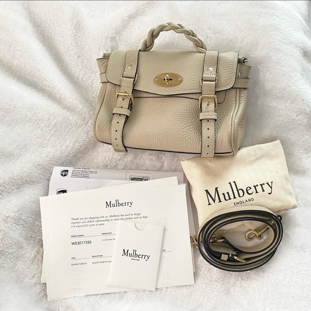 Used like new Mulberry mini Alexa แท้ 100%