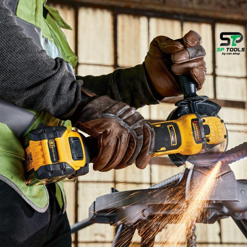 DeWALT เครื่องเจียร์ 4นิ้ว ปรับรอบได้ DCG409VSN (เครื่องเปล่า) 6 SPEED สวิตซ์ข้าง