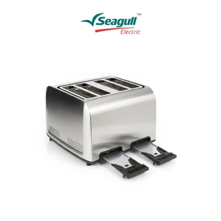 Seagull เครื่องปิ้งขนมปัง 4 แผ่น (เงิน) Toaster 4 Slice (Silver)