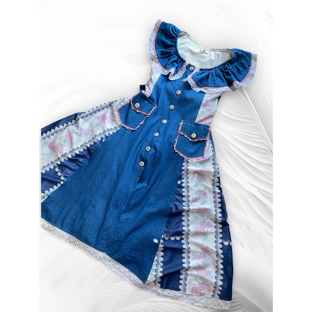 Vintage Jeans Dress 💐
