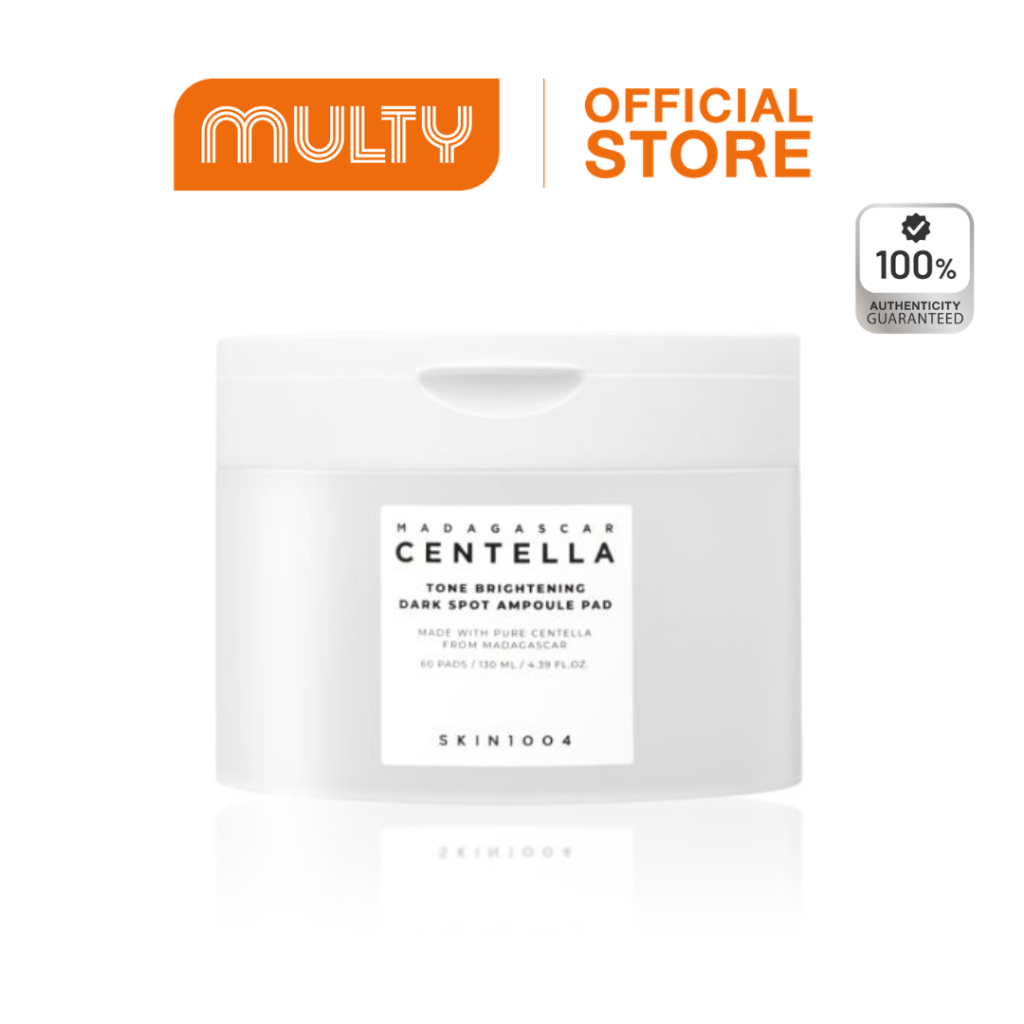 SKIN1004 Madagascar Centella Tone Brightening Dark Spot Ampoule Pad (60 pad) โทนเนอร์แพด