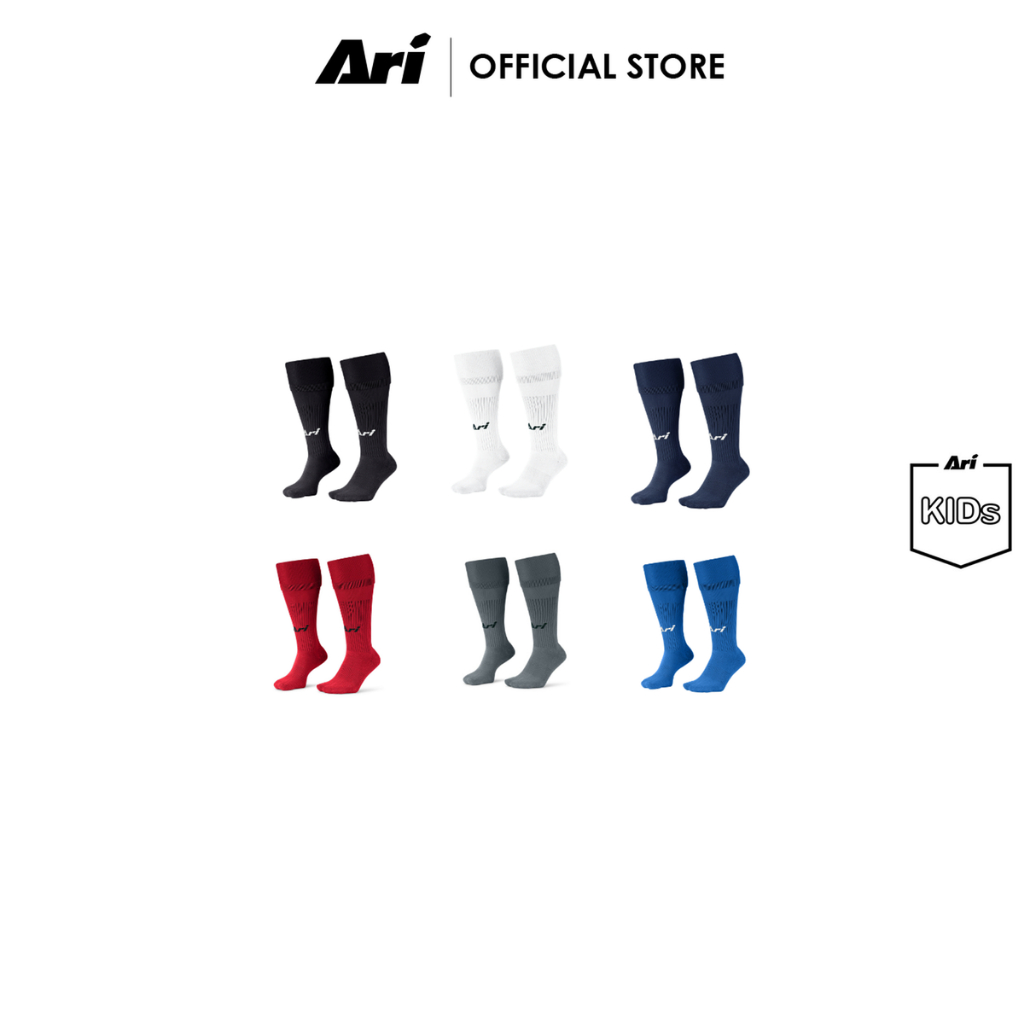 (สินค้าเด็ก) ARI JUNIOR LONG SOCKS - ถุงเท้ายาว เด็ก อาริ
